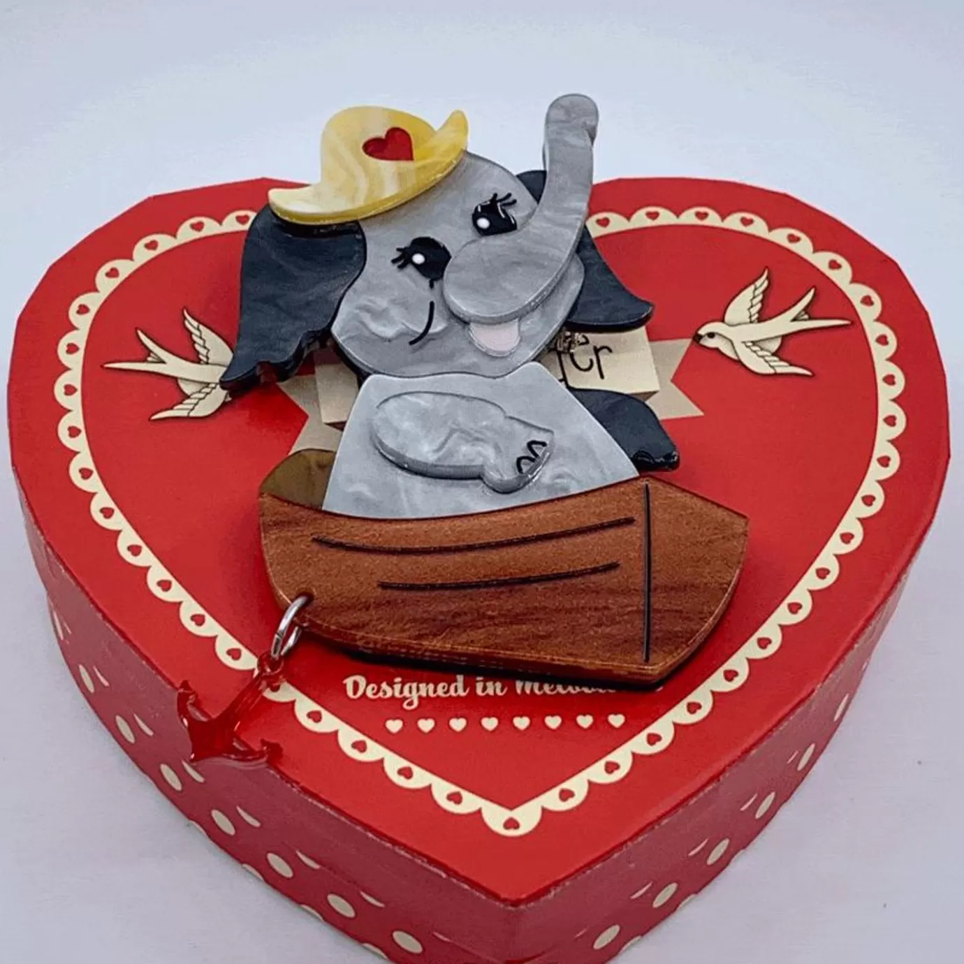 Erstwilder Love Boat Brooch* Brooches