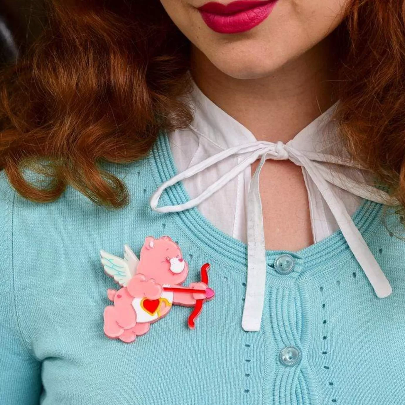 Erstwilder Love-A-Lot Cupid Brooch* Brooches