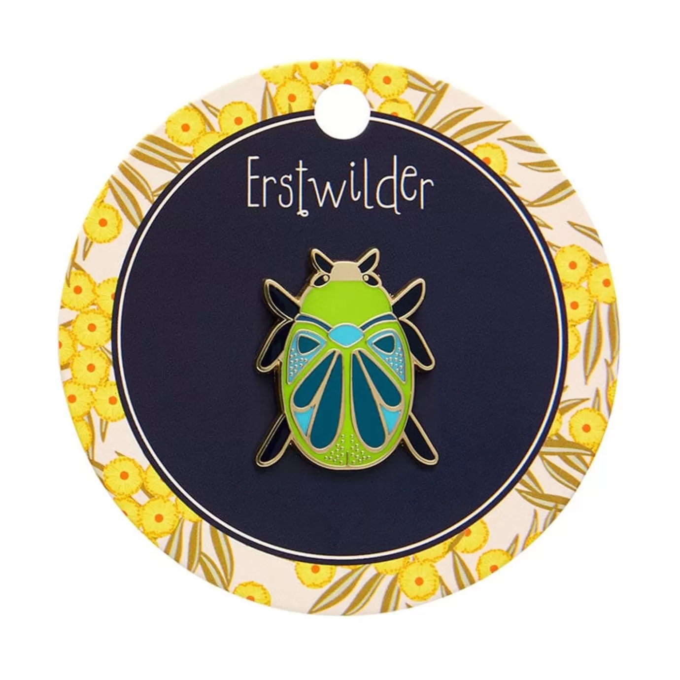 Erstwilder Luck Of The Beetle Enamel Pin* Enamel Pins