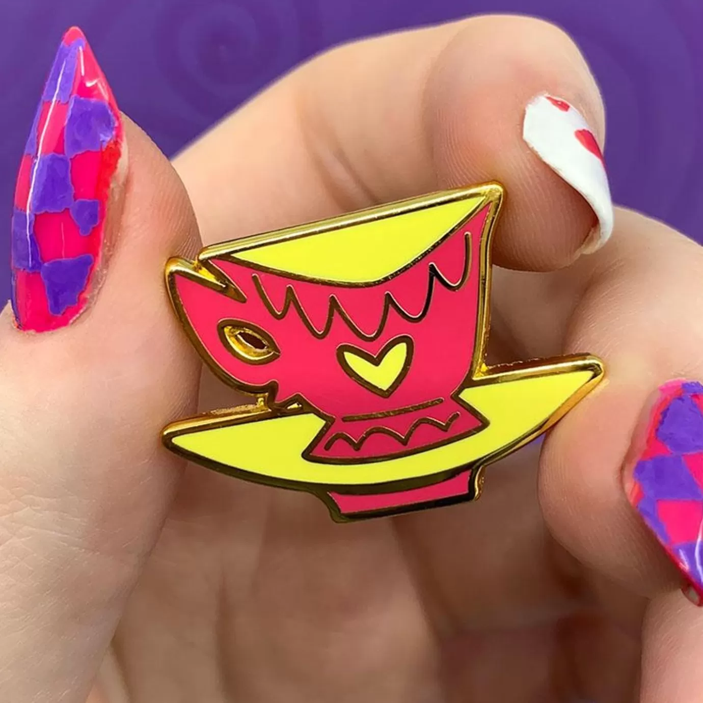 Erstwilder Mad Hatter'S Tea Party Cup Enamel Pin* Enamel Pins