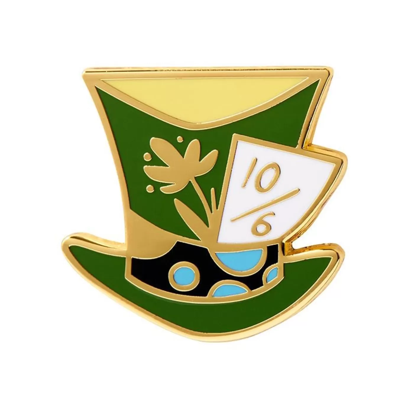 Erstwilder Mad Hatter'S Tea Party Hat Enamel Pin* Enamel Pins
