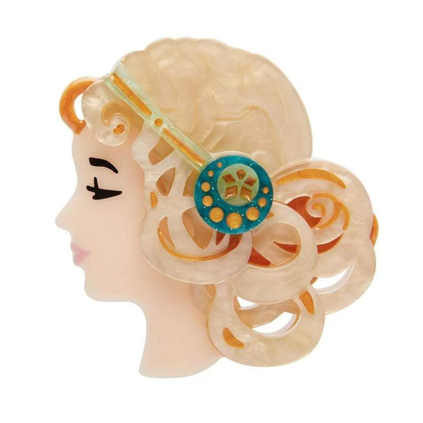 Erstwilder Mademoiselle Bernhardt Brooch* Brooches