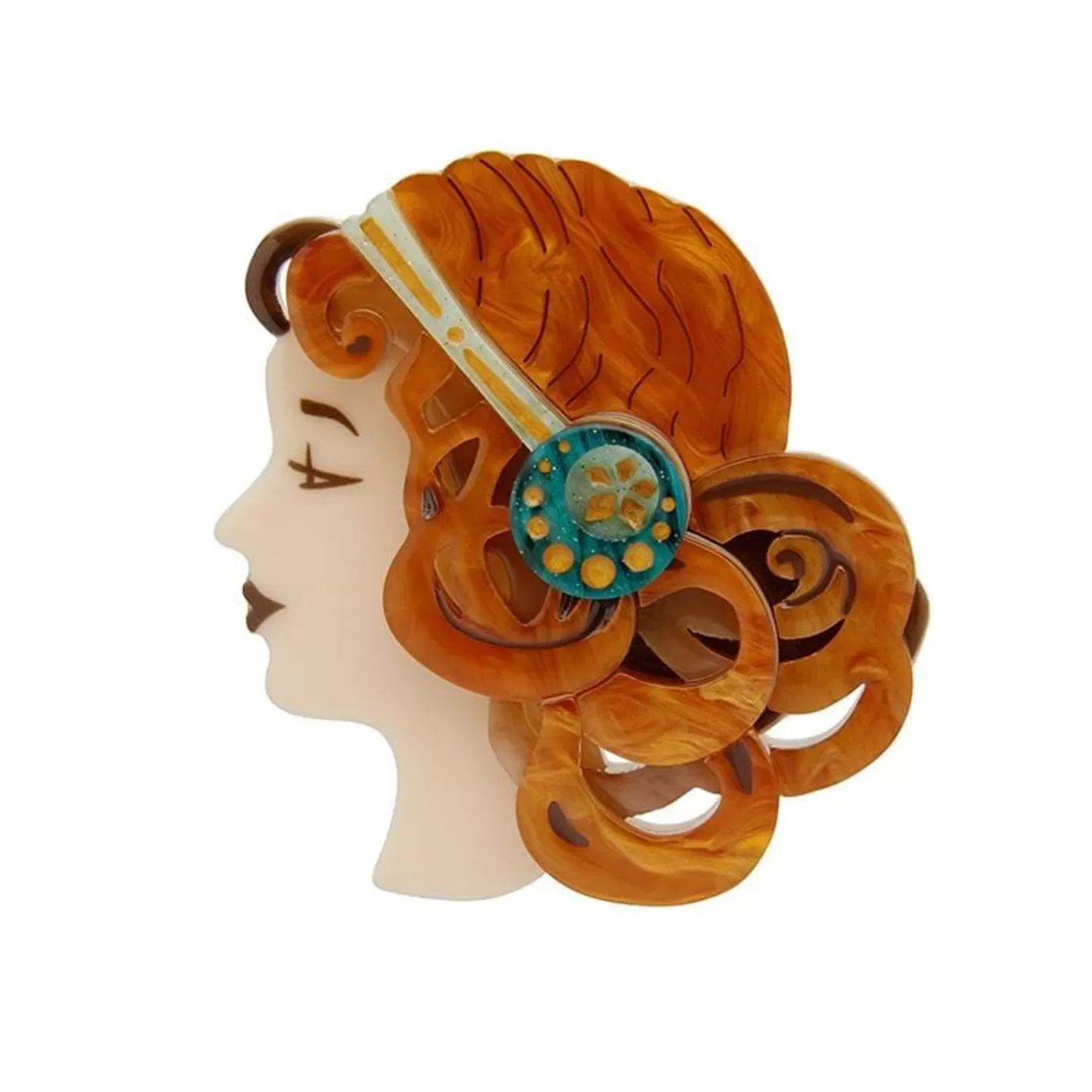 Erstwilder Mademoiselle Bernhardt Brooch* Brooches