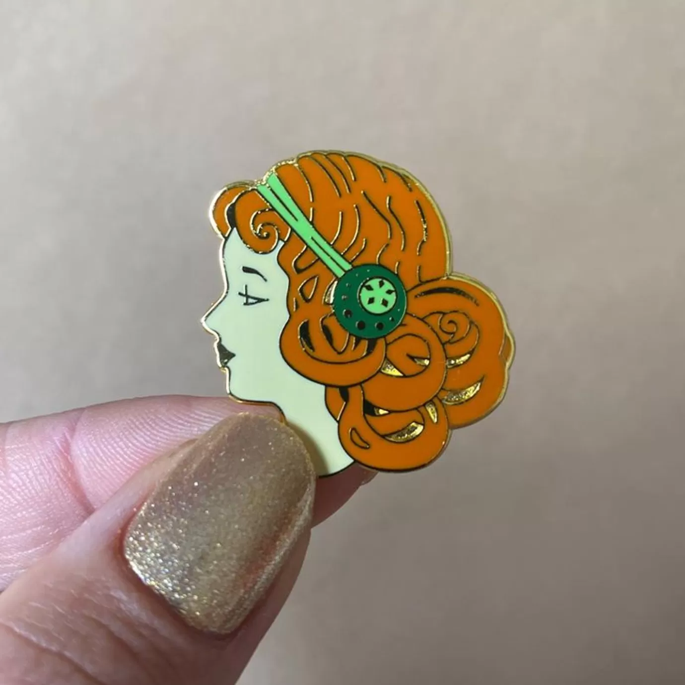 Erstwilder Mademoiselle Bernhardt Enamel Pin* Enamel Pins