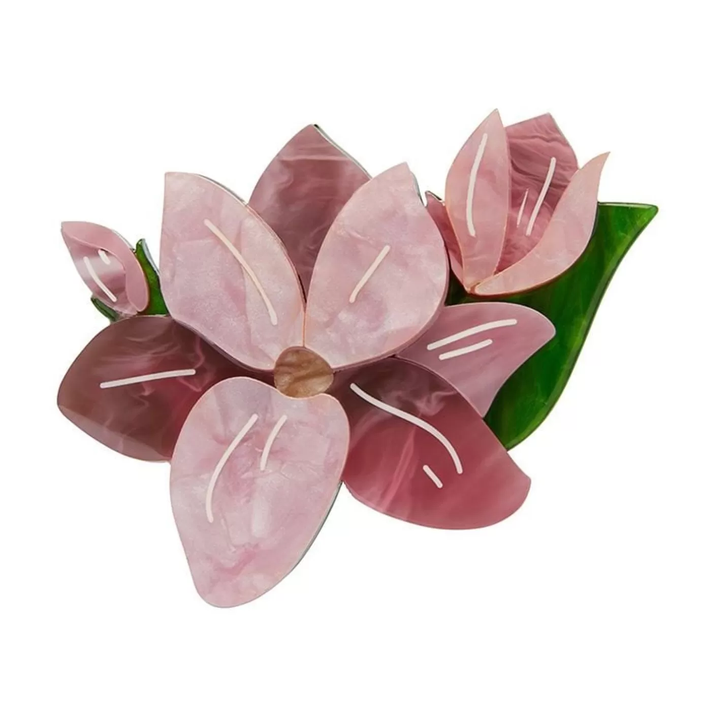 Erstwilder Magnificent Magnolia Brooch* Brooches