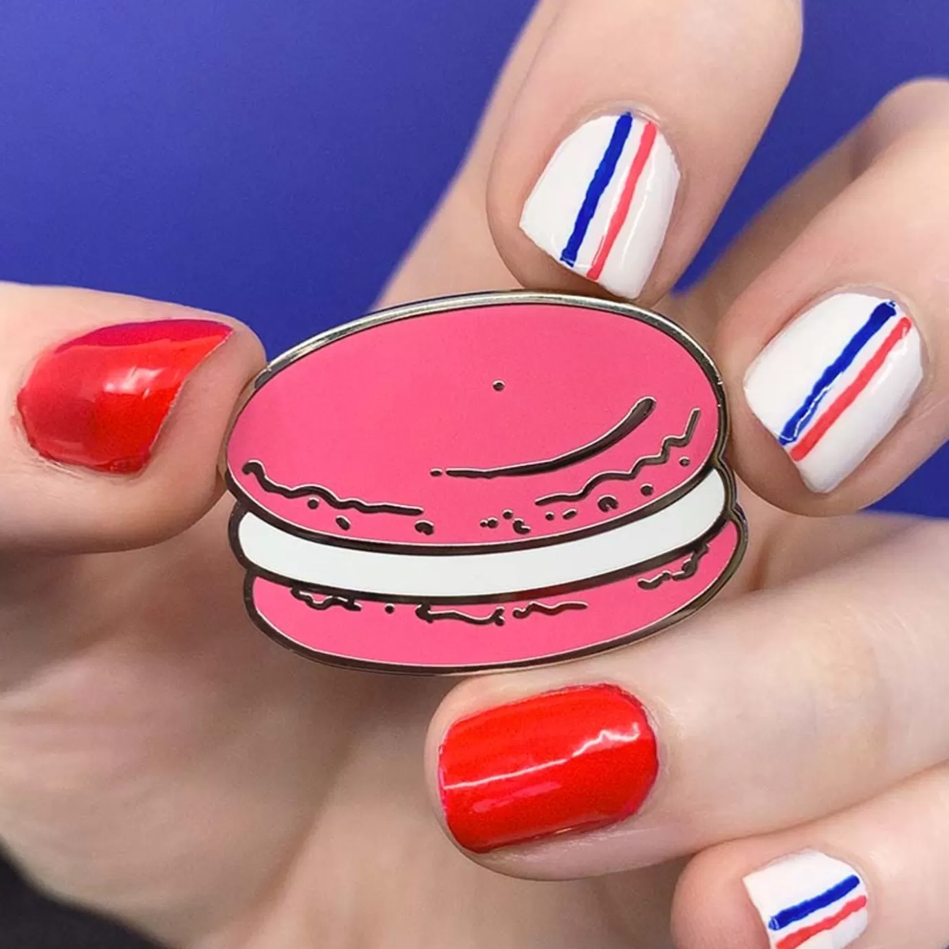 Erstwilder Magnifique Macaron Enamel Pin* Enamel Pins
