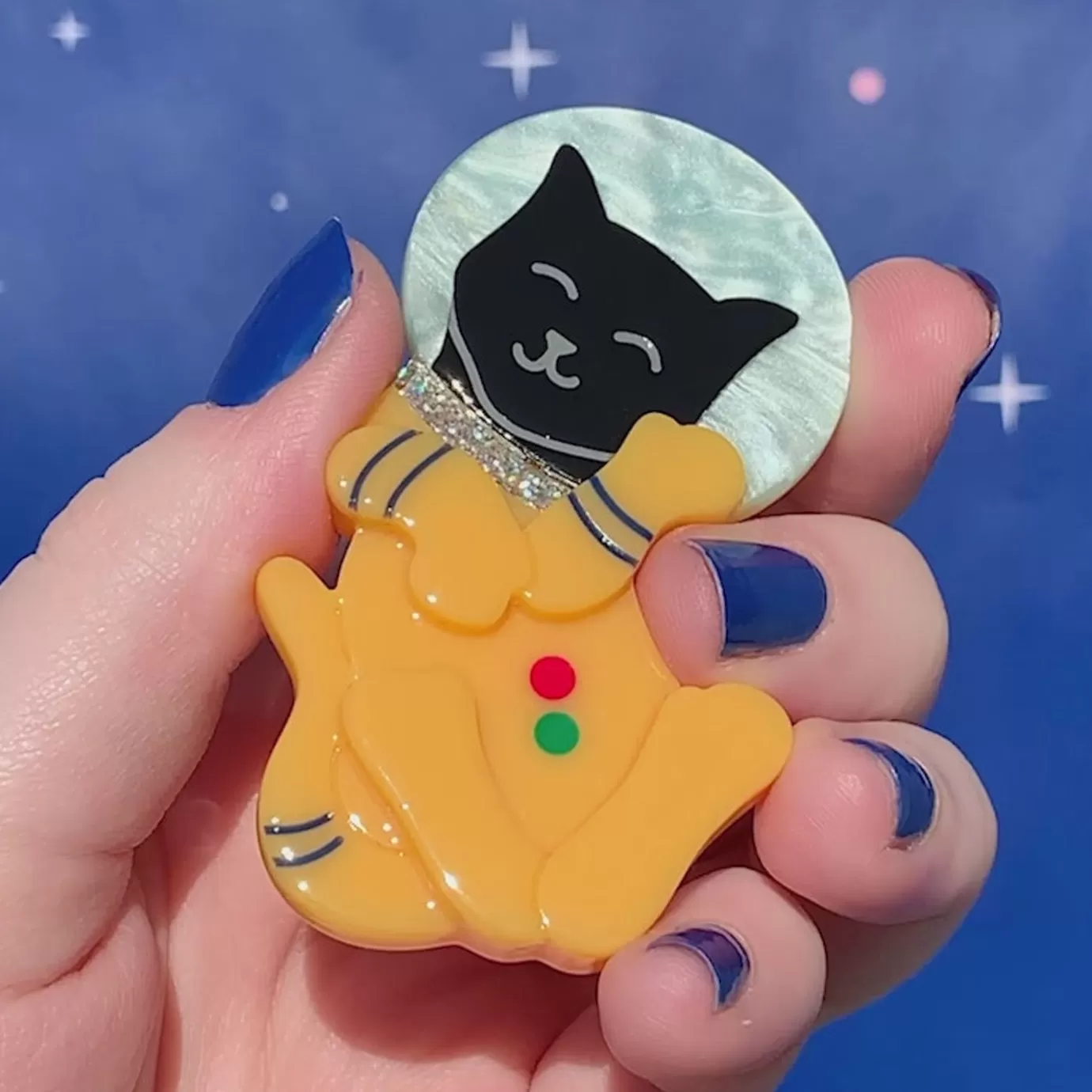 Erstwilder Major Tomcat Brooch* Brooches