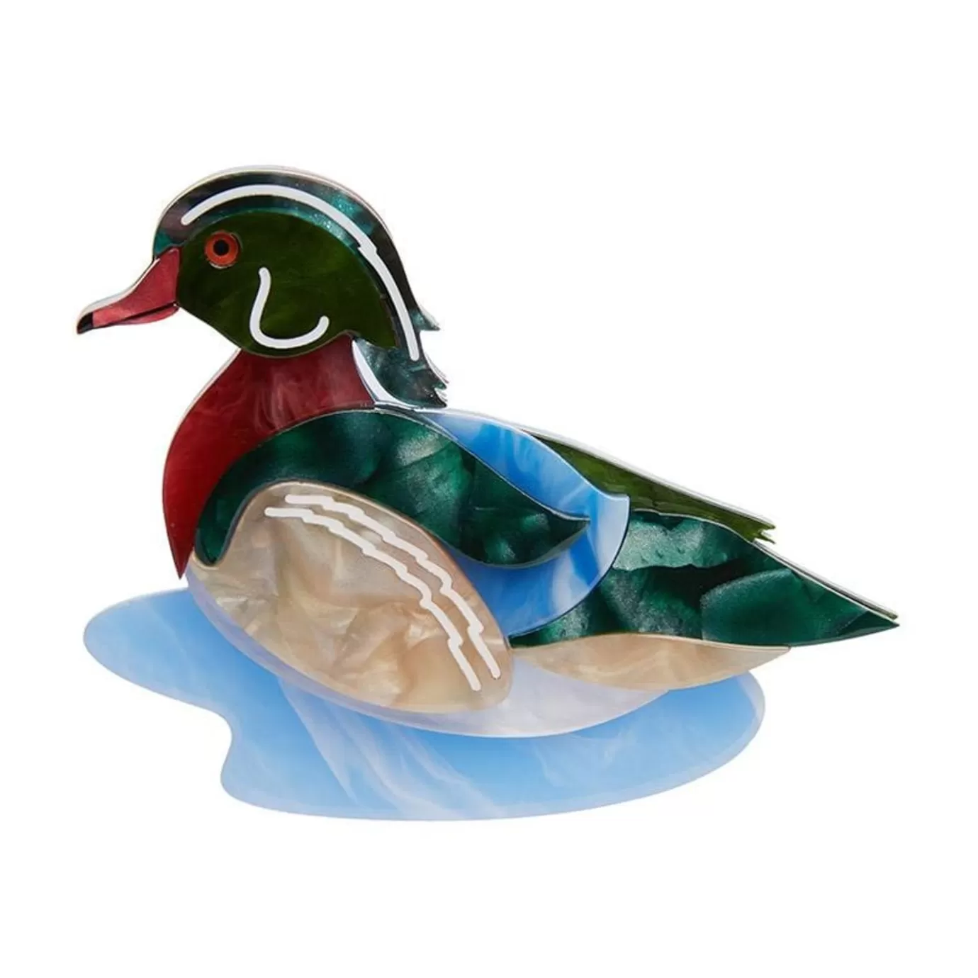 Erstwilder Mallard Ballard Brooch* Brooches