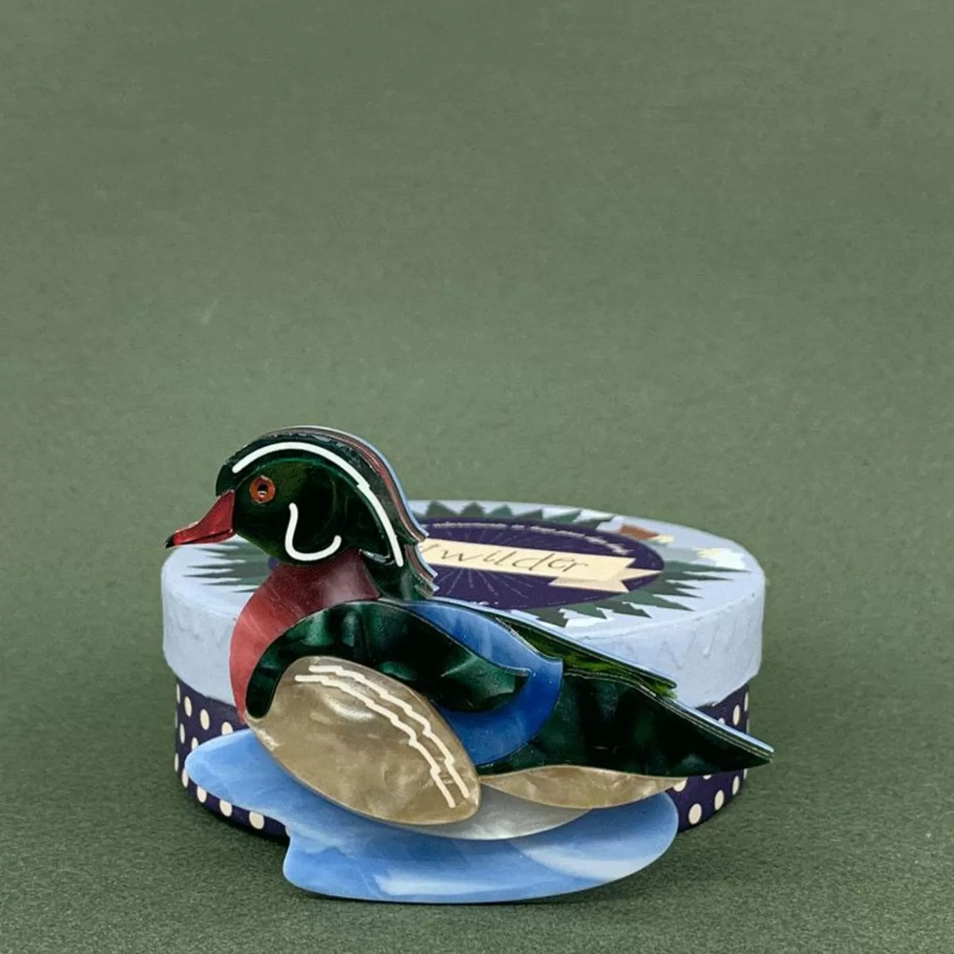 Erstwilder Mallard Ballard Brooch* Brooches