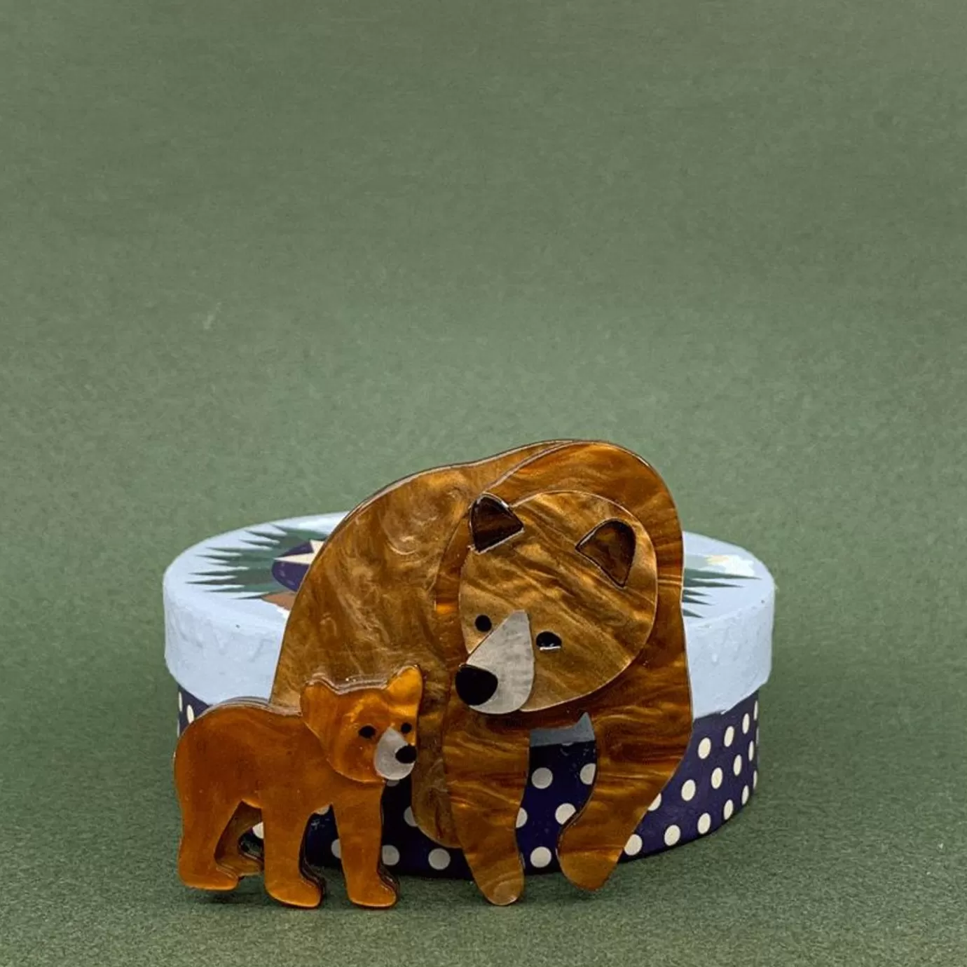 Erstwilder Mama Bear Brooch* Brooches