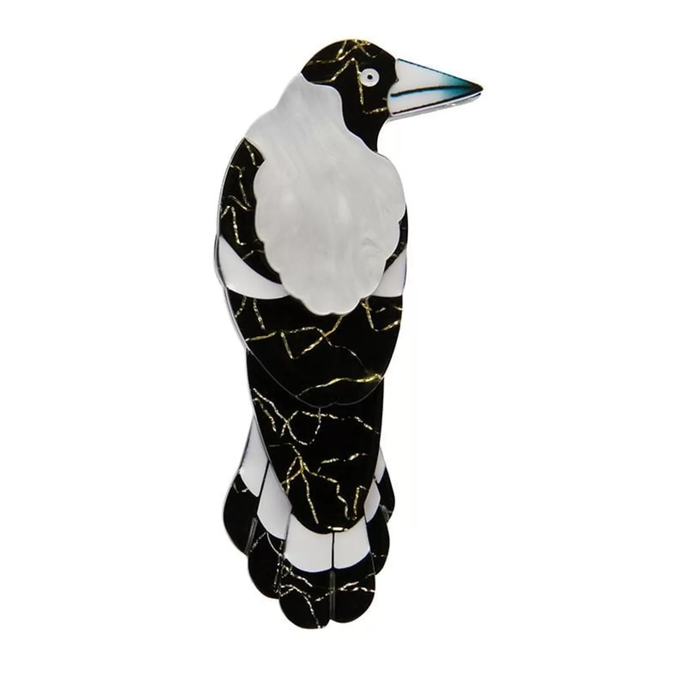 Erstwilder Marjorie Magpie Brooch* Brooches