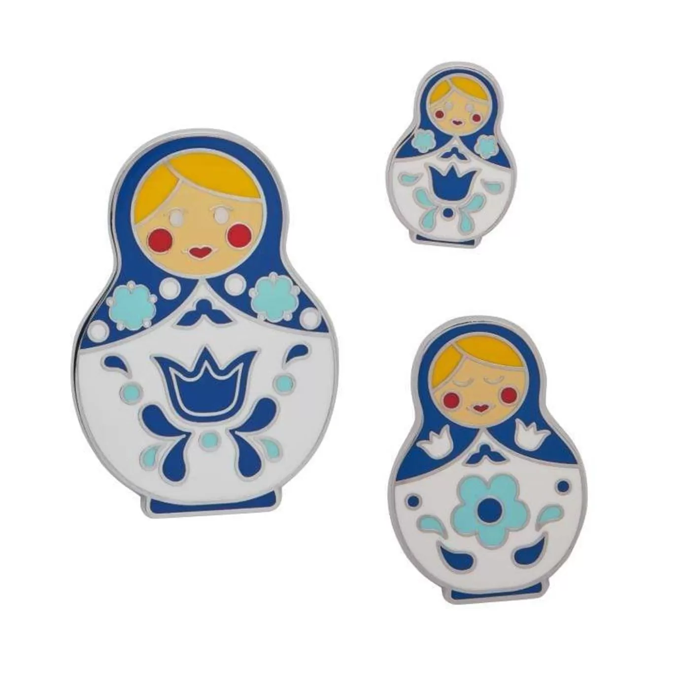 Erstwilder Matryoshka Memories Pin Set* Enamel Pins