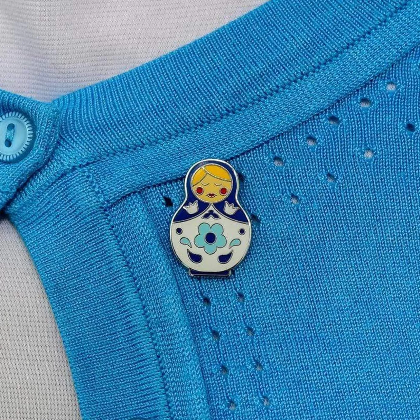 Erstwilder Matryoshka Memories Small Enamel Pin* Enamel Pins