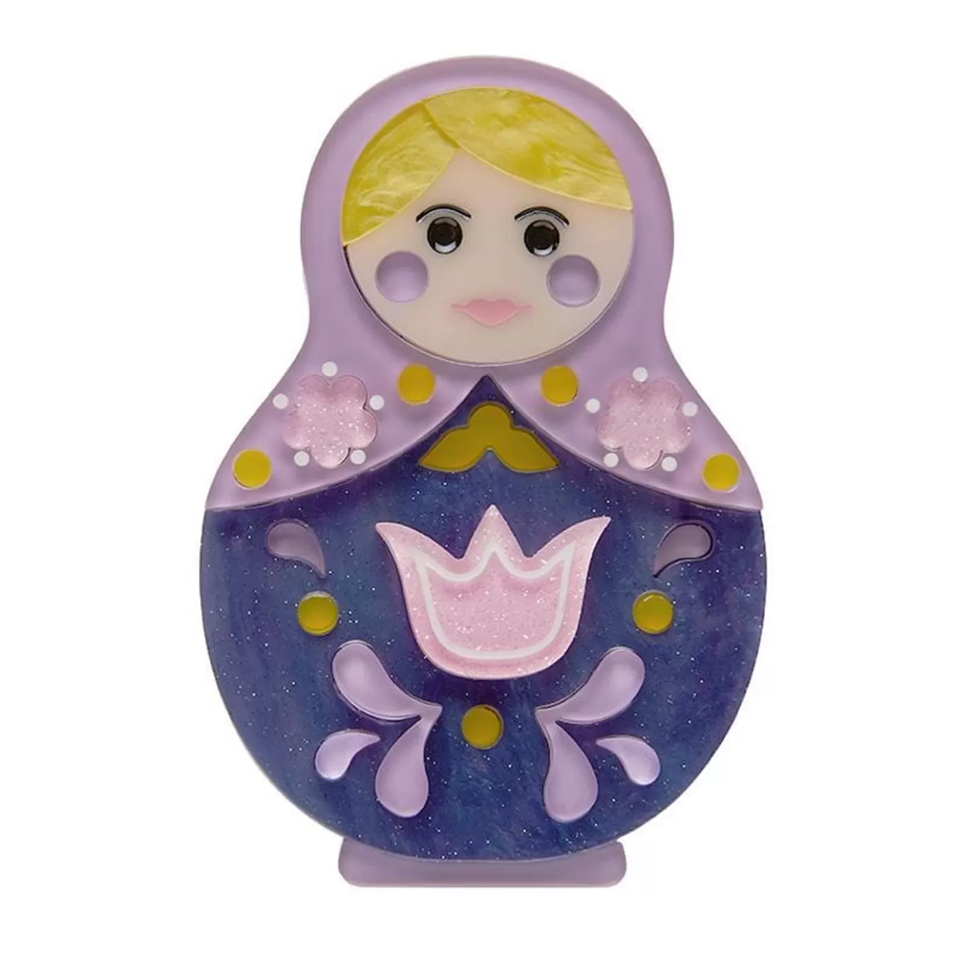 Erstwilder Matryoshka Memories Toy Brooch* Brooches
