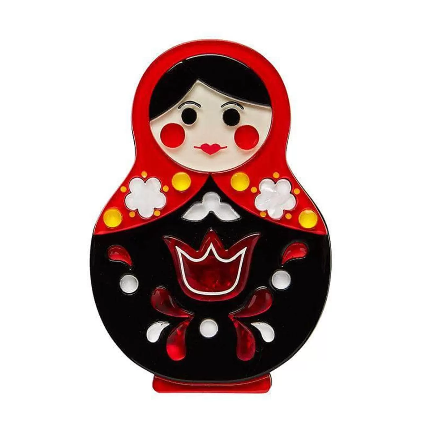 Erstwilder Matryoshka Memories Toy Brooch* Brooches