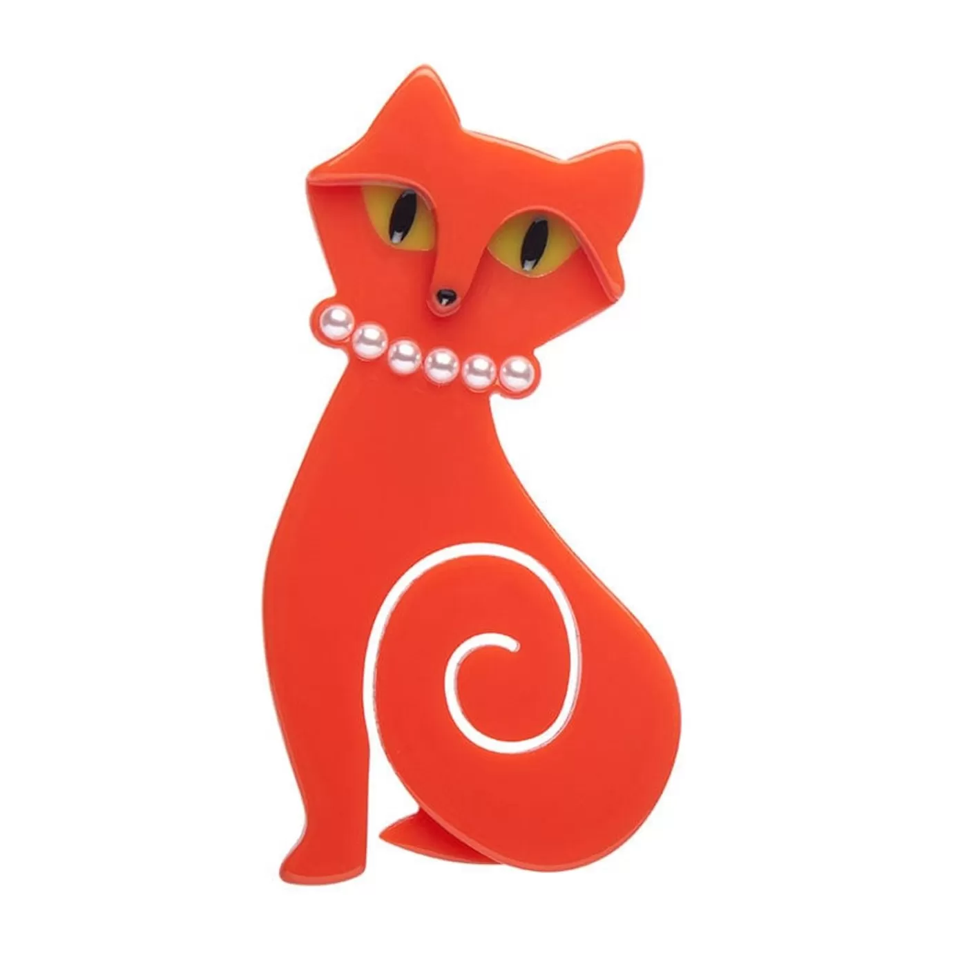 Erstwilder Meow At Midnight Brooch* Brooches