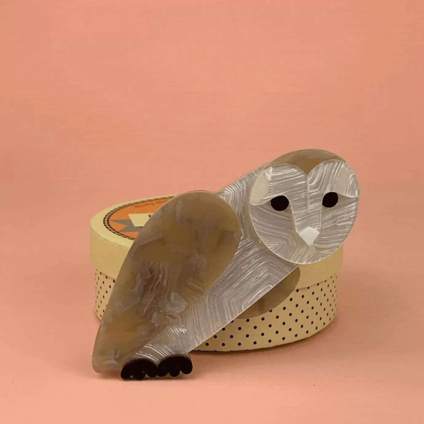 Erstwilder Miah Masked Owl Brooch* Brooches