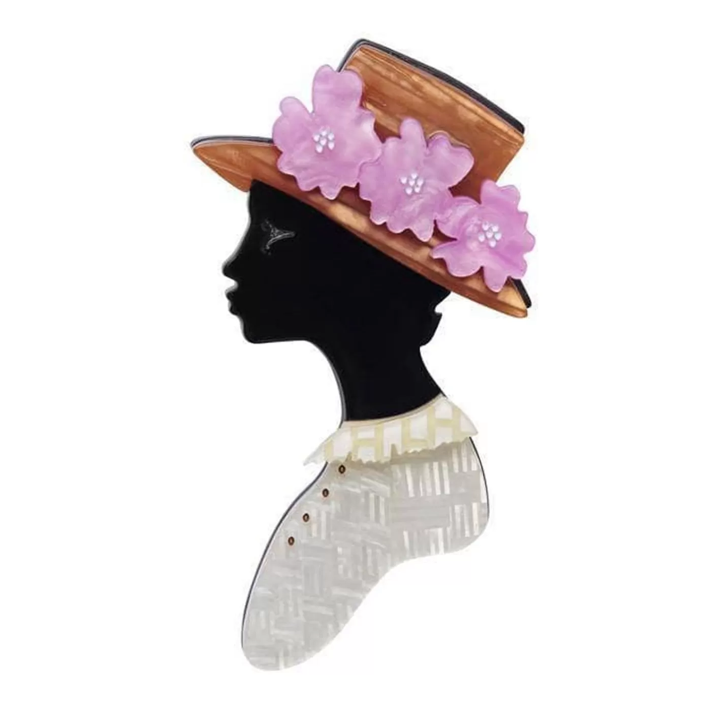 Erstwilder Miss Fanny Mae Jones Brooch* Brooches
