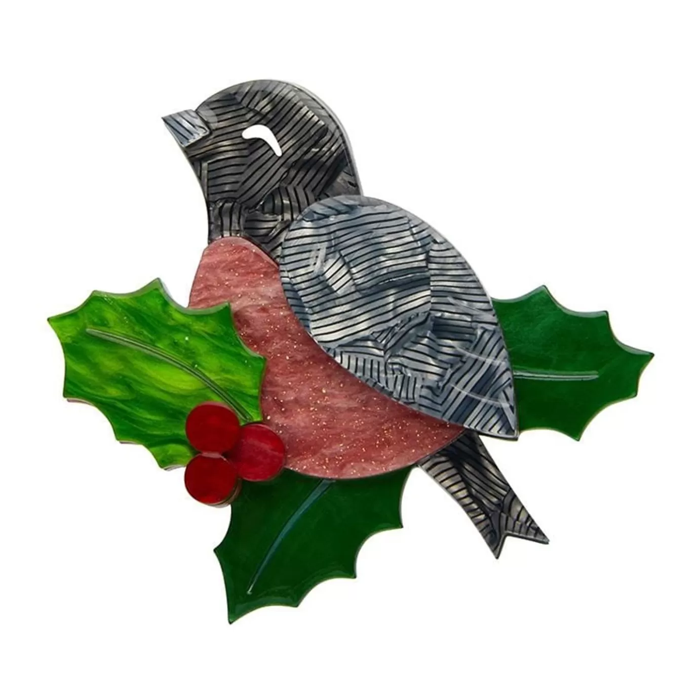 Erstwilder Miss Mistletoe Brooch* Brooches
