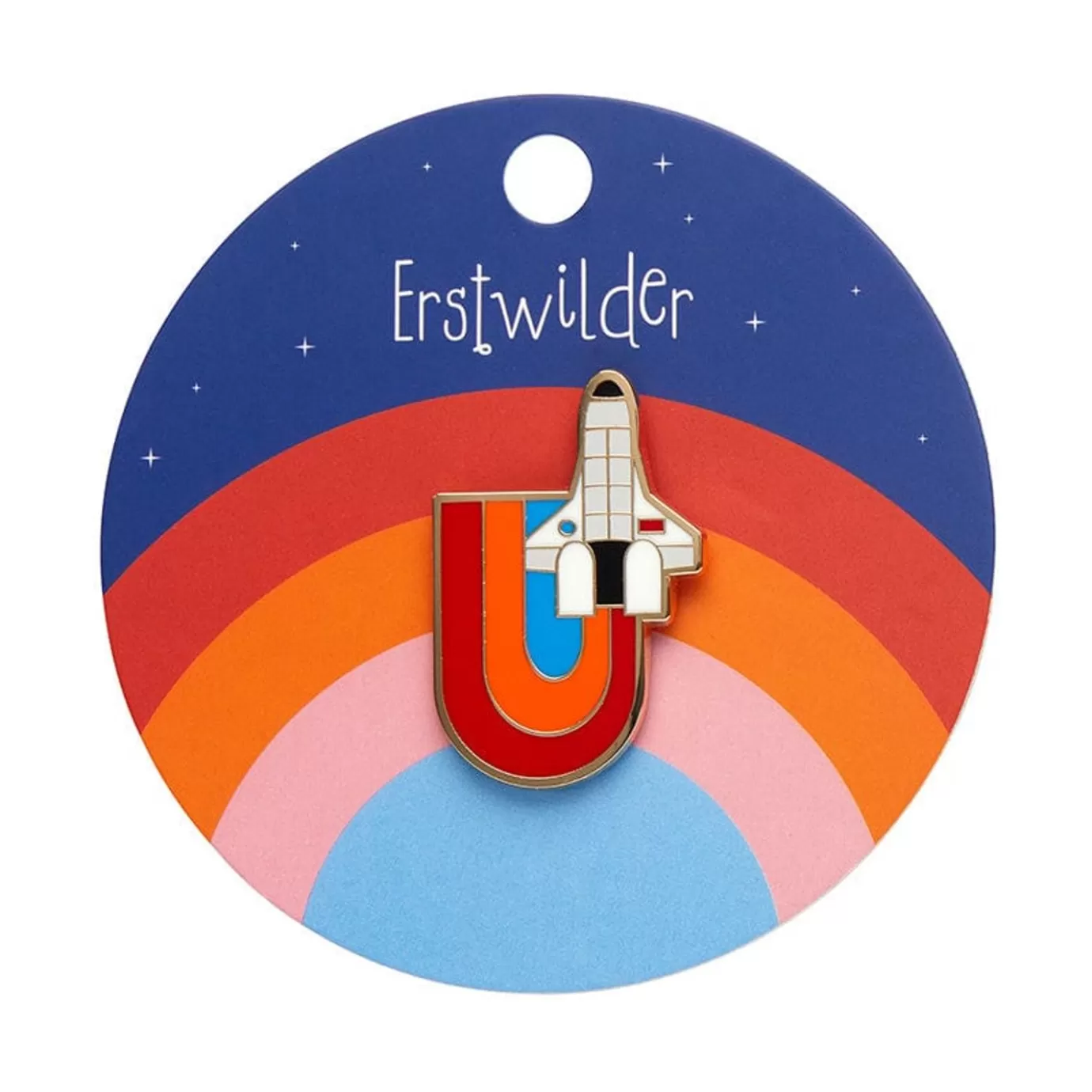 Erstwilder Mission To The Moon Enamel Pin* Enamel Pins
