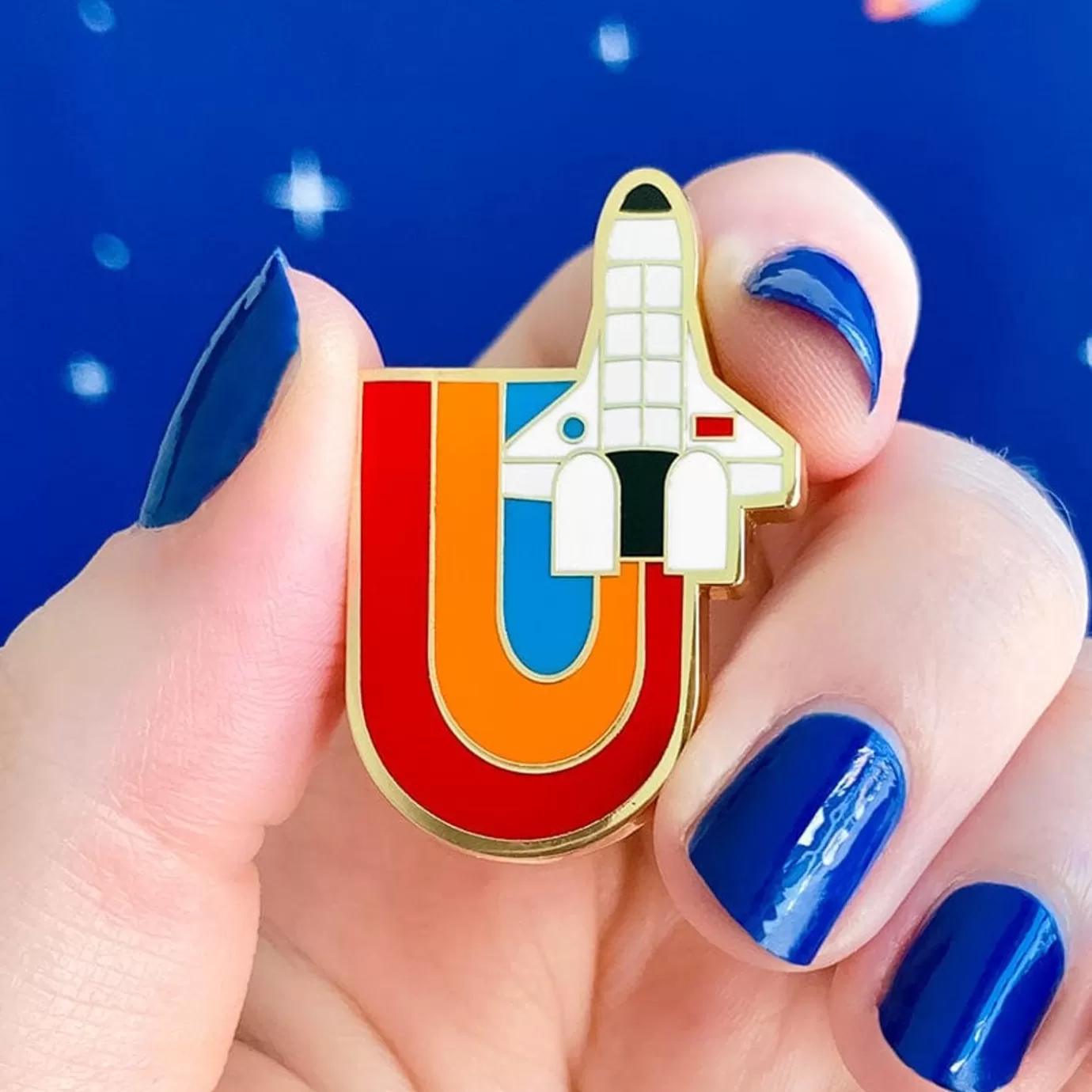 Erstwilder Mission To The Moon Enamel Pin* Enamel Pins
