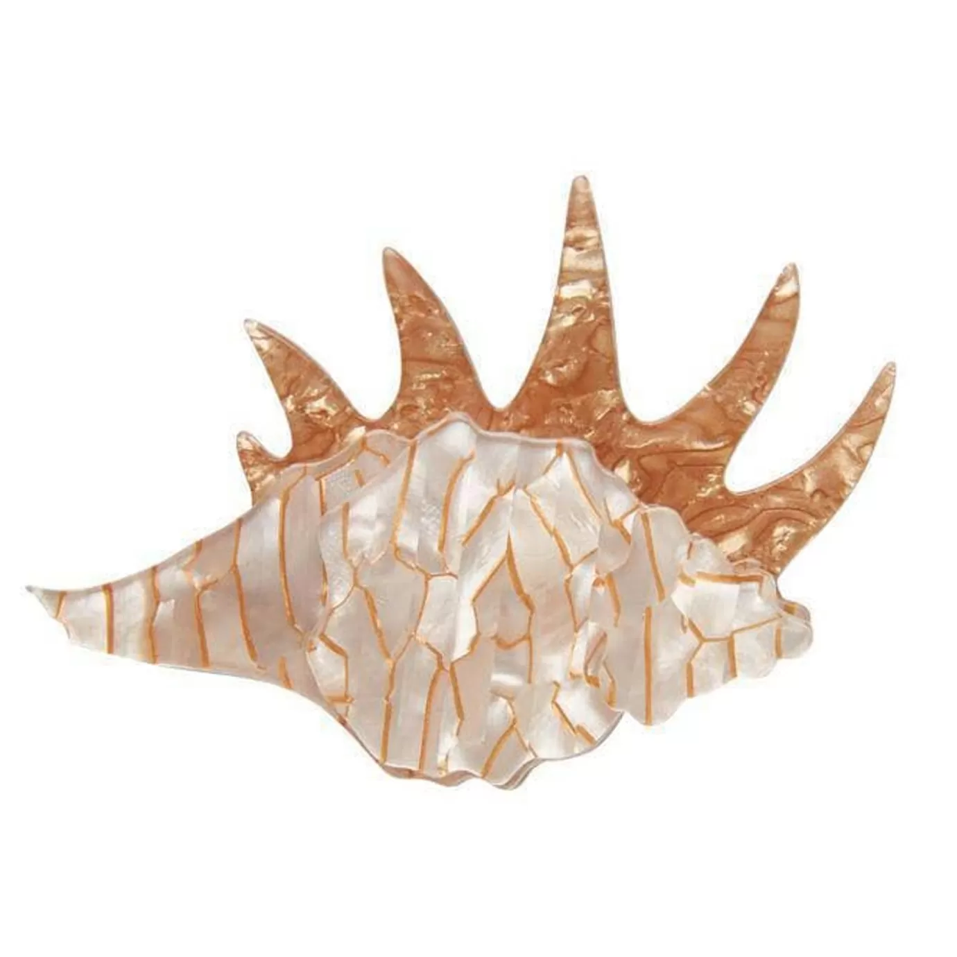 Erstwilder Mobile Home Shell Brooch* Brooches