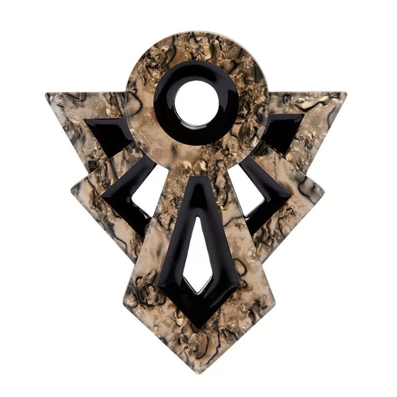 Erstwilder Modernist Motif Brooch* Brooches