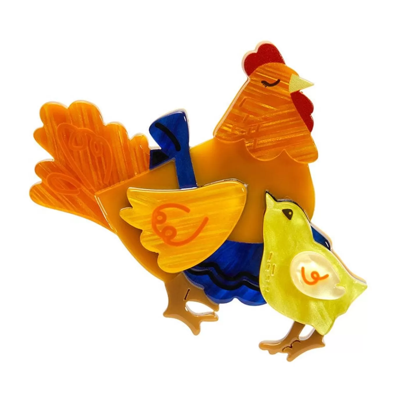 Erstwilder Mother Hen Knows Best Brooch* Brooches