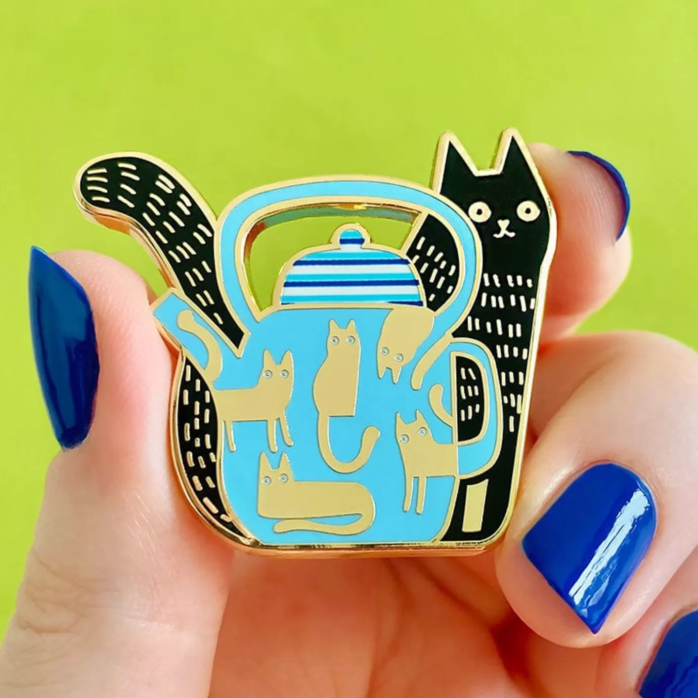 Erstwilder Mouse Tea Enamel Pin* Enamel Pins