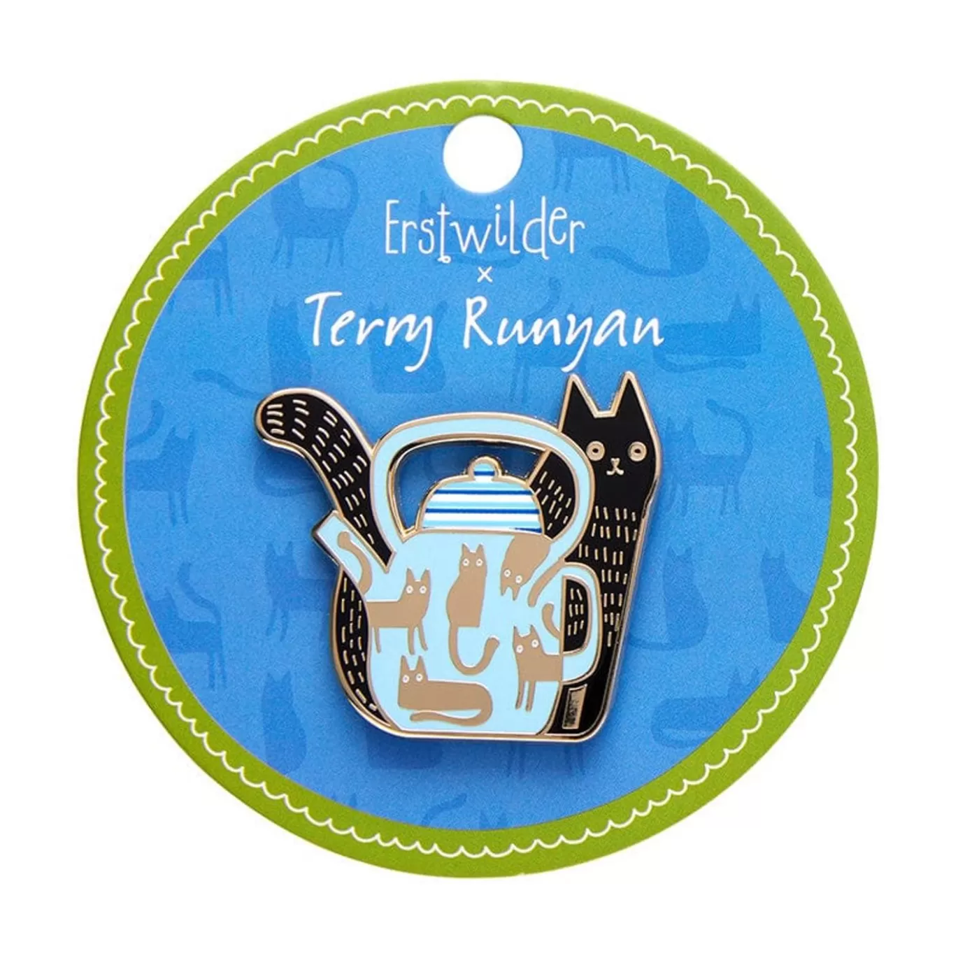 Erstwilder Mouse Tea Enamel Pin* Enamel Pins