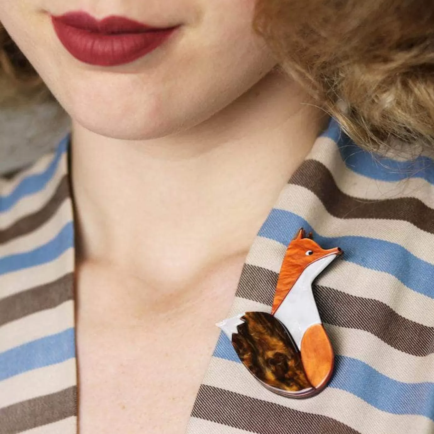 Erstwilder Mr. Fantastic Brooch* Brooches