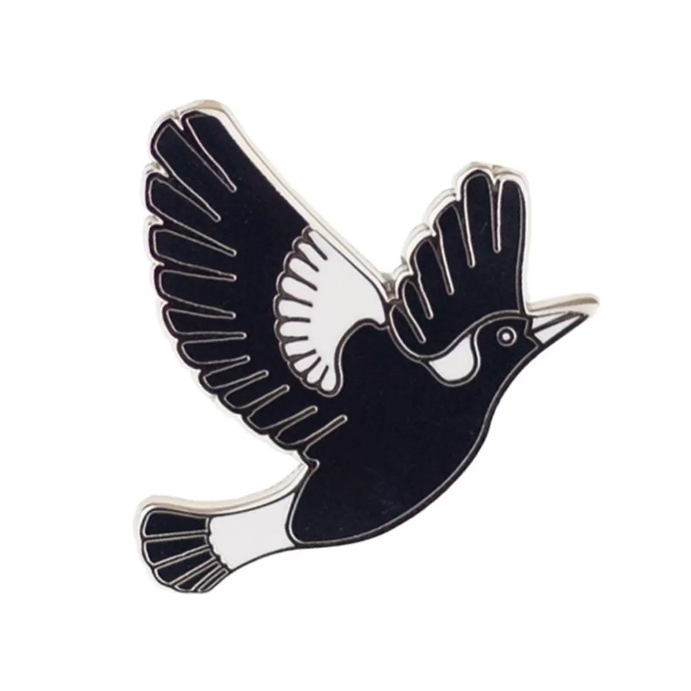 Erstwilder Mr. Magpie Enamel Pin* Enamel Pins