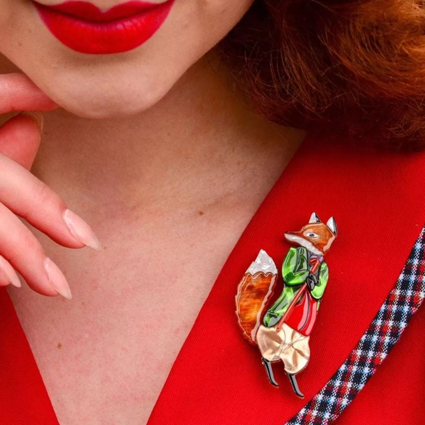 Erstwilder Mr. Tod Brooch* Brooches