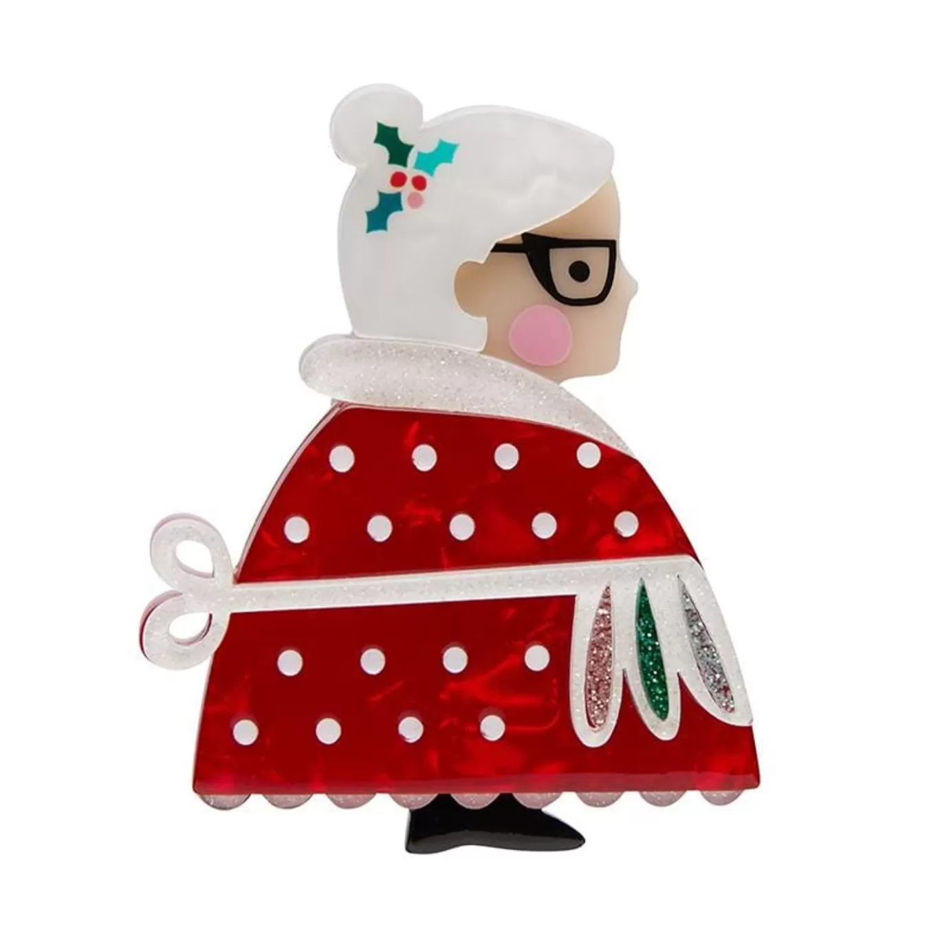 Erstwilder Mrs. Clause Brooch* Brooches