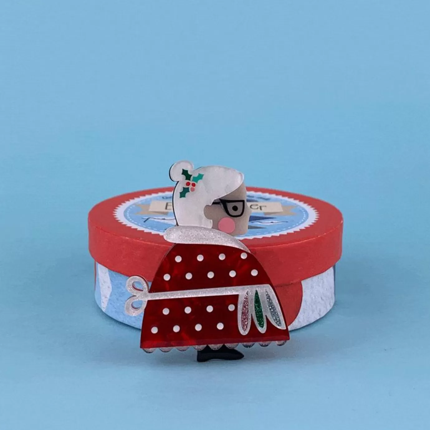 Erstwilder Mrs. Clause Brooch* Brooches