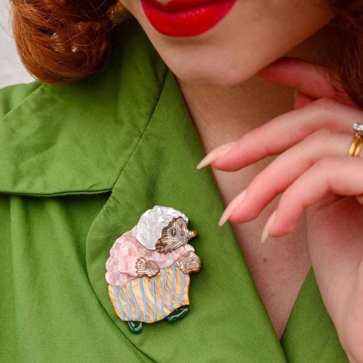 Erstwilder Mrs. Tiggy-Winkle Brooch* Brooches
