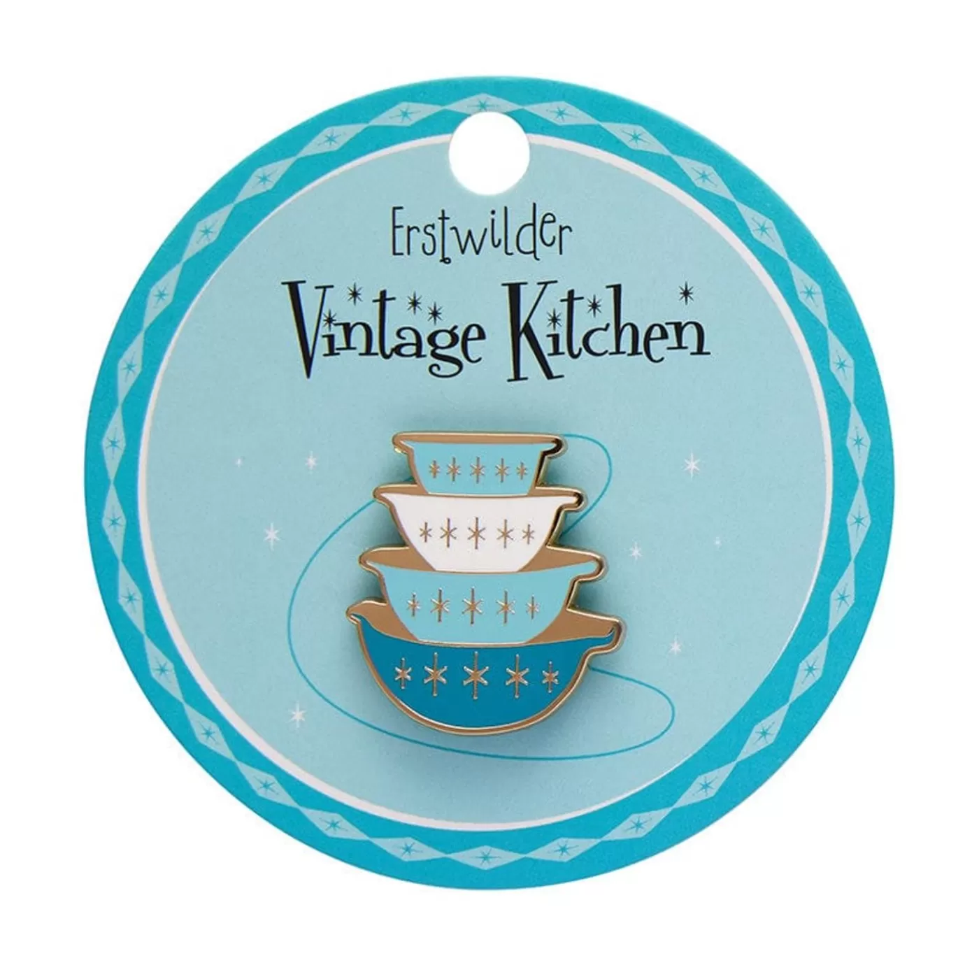 Erstwilder Nanna'S Prized Diamond Bowls Enamel Pin* Enamel Pins