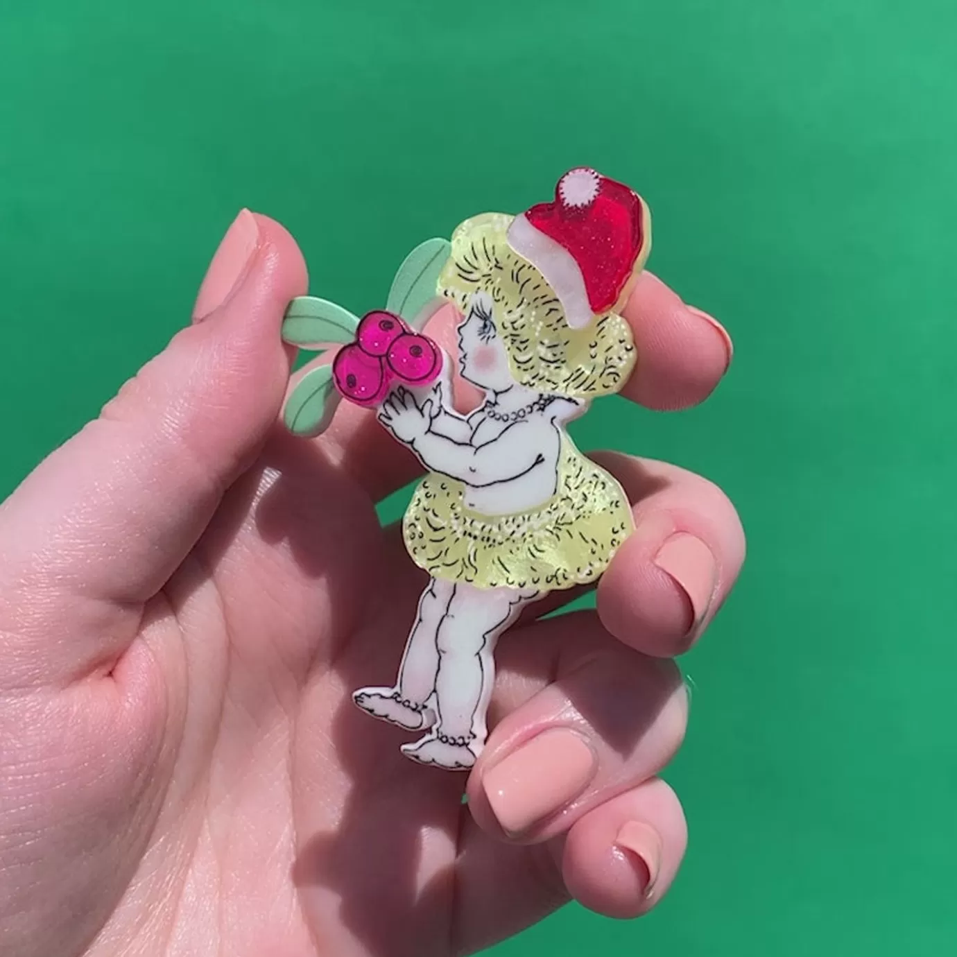 Erstwilder Native Berries Christmas Brooch* Brooches
