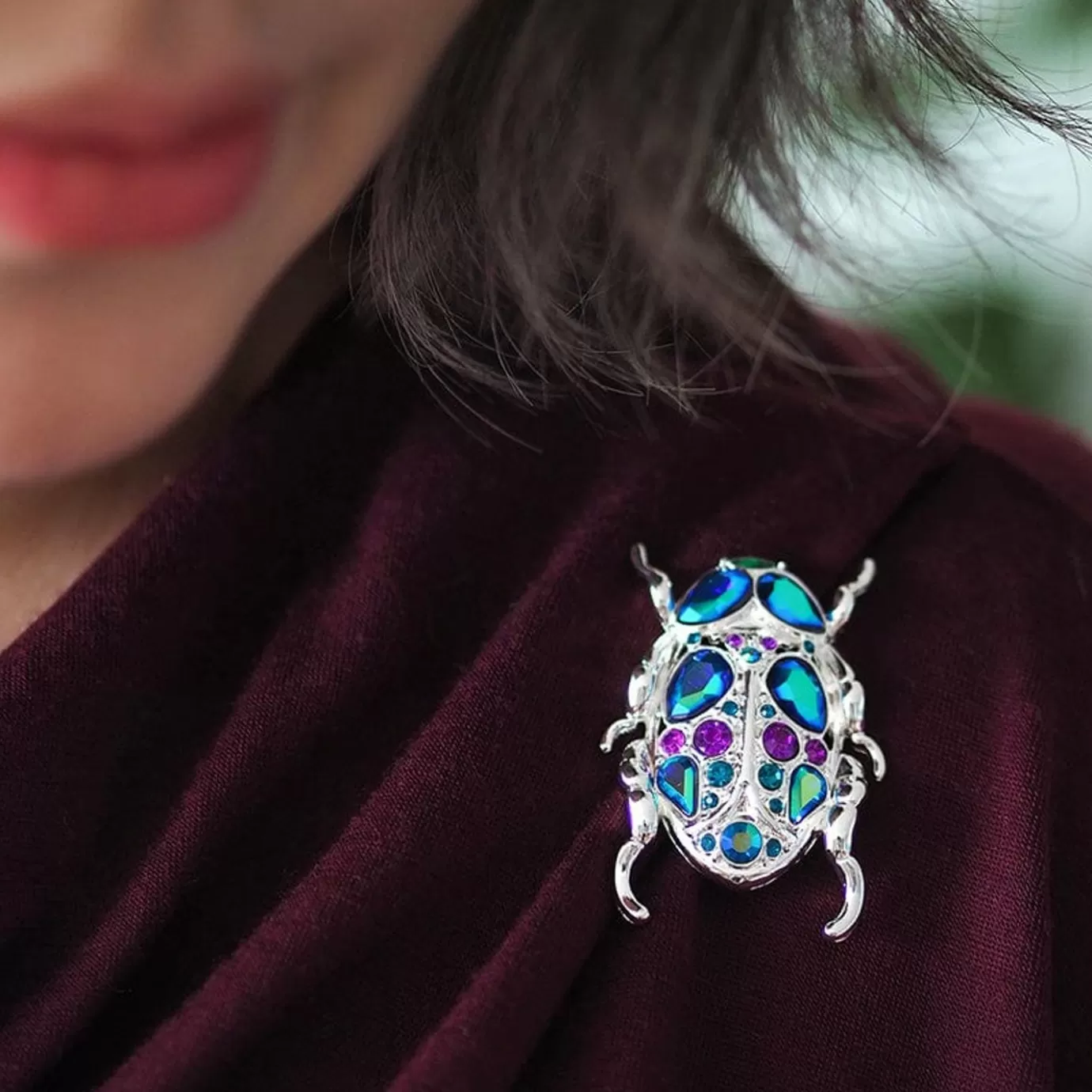 Erstwilder Nature'S Noel Stone Set Crystal Brooch* Brooches