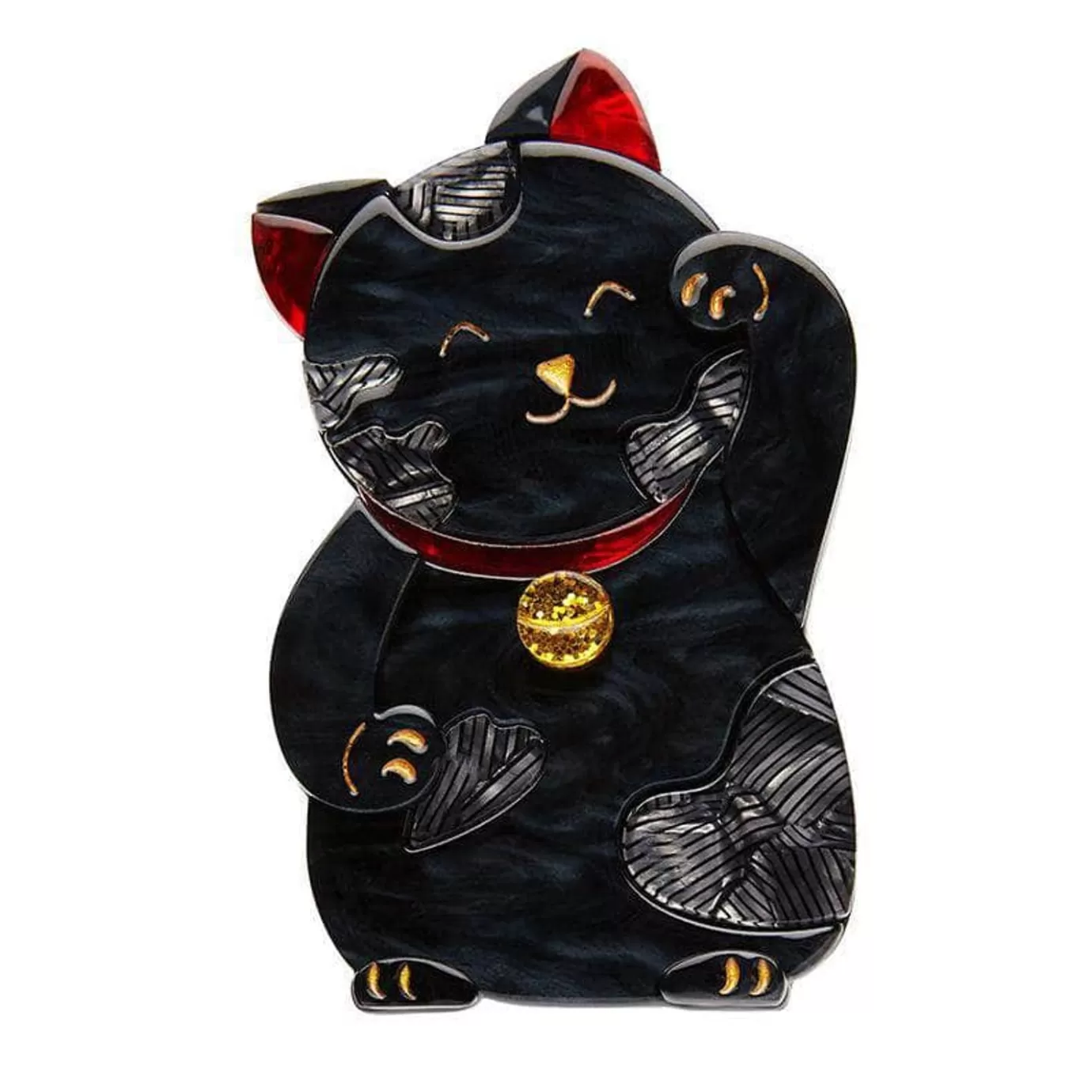 Erstwilder Neko The Beckoner Brooch* Brooches