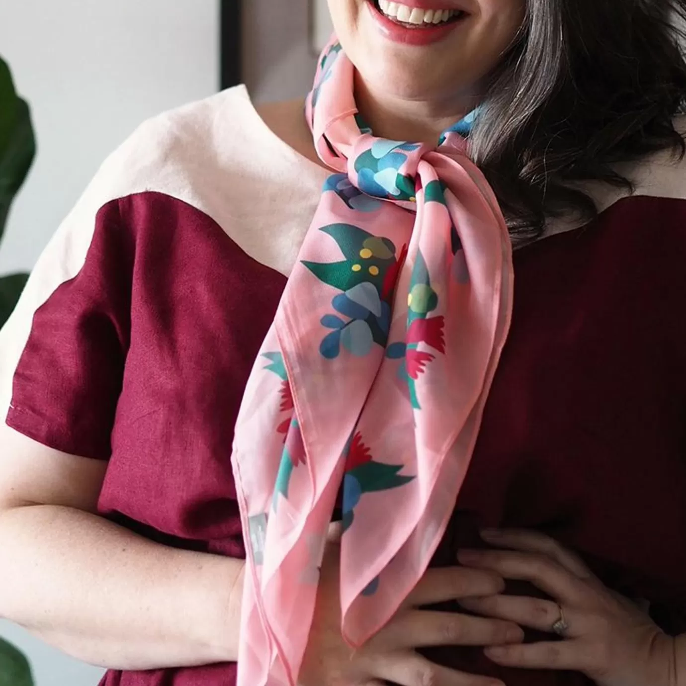Erstwilder No Christmas Fool Square Scarf* Scarves