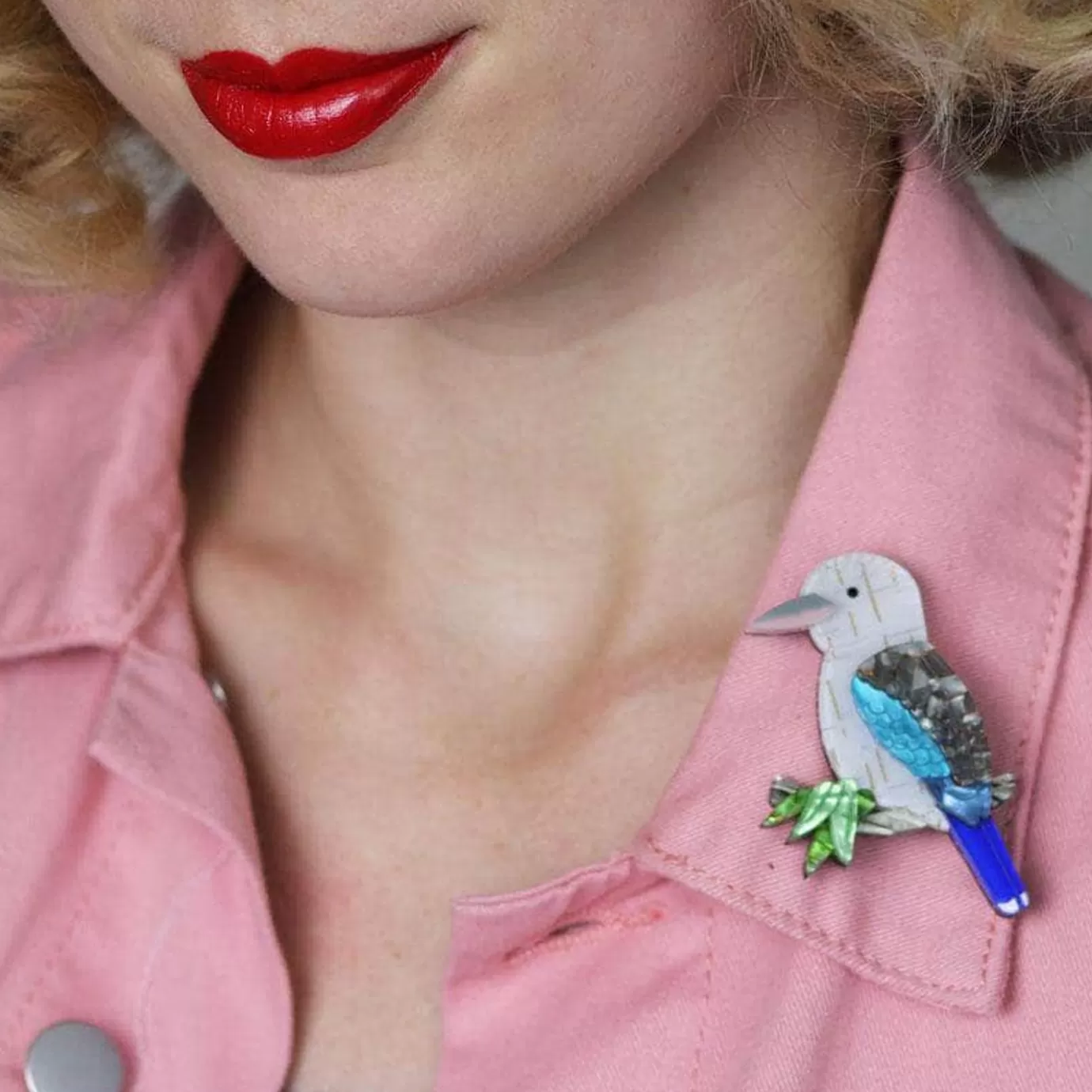 Erstwilder No Laughing Matter Kookaburra Brooch* Brooches
