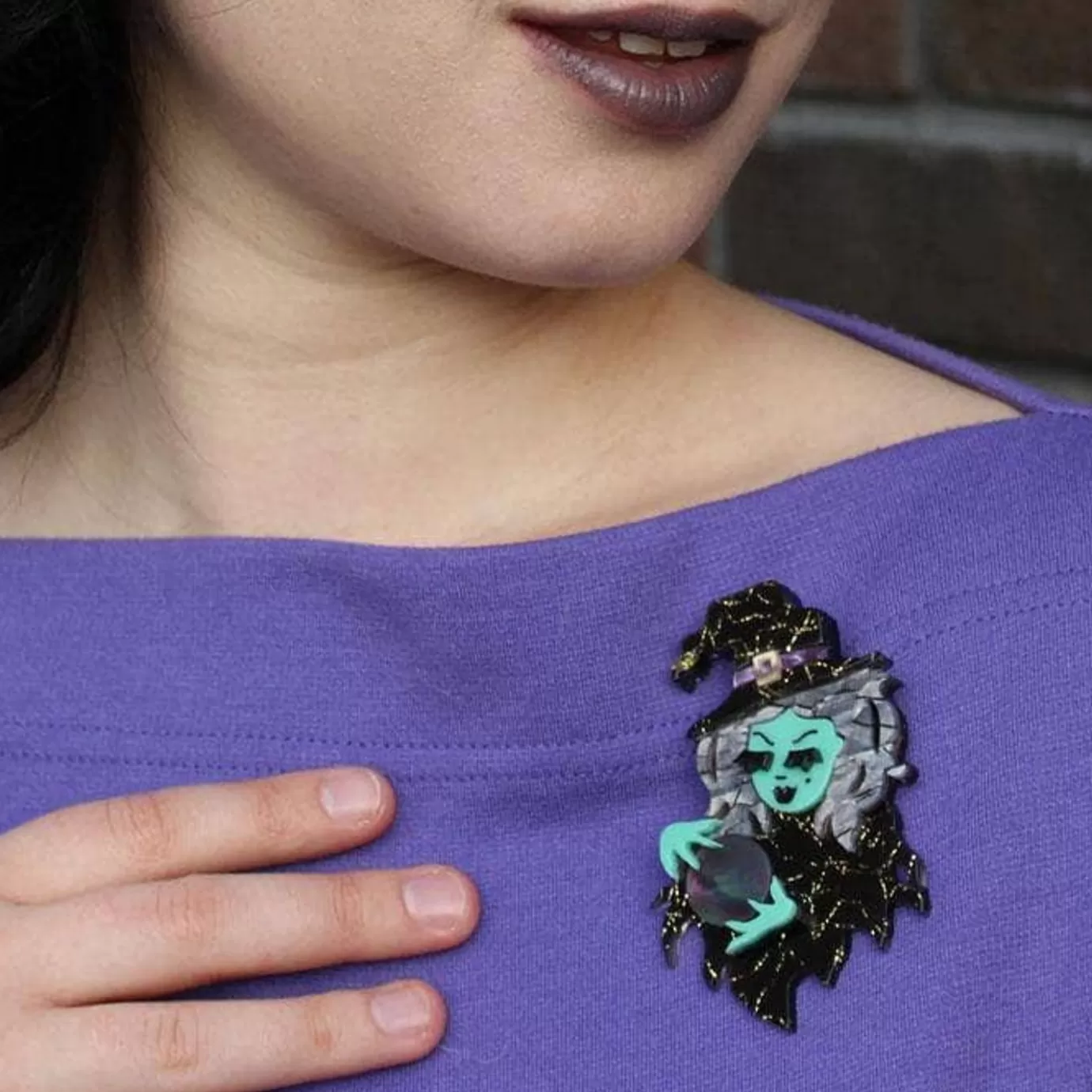 Erstwilder Not So Wicked Brooch* Brooches