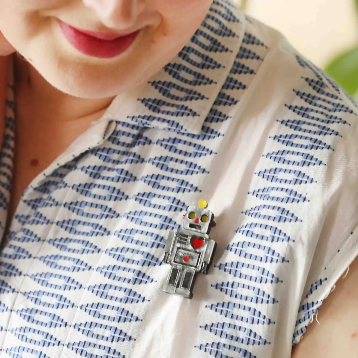 Erstwilder Nuts And Bolts Mini Brooch* Brooches