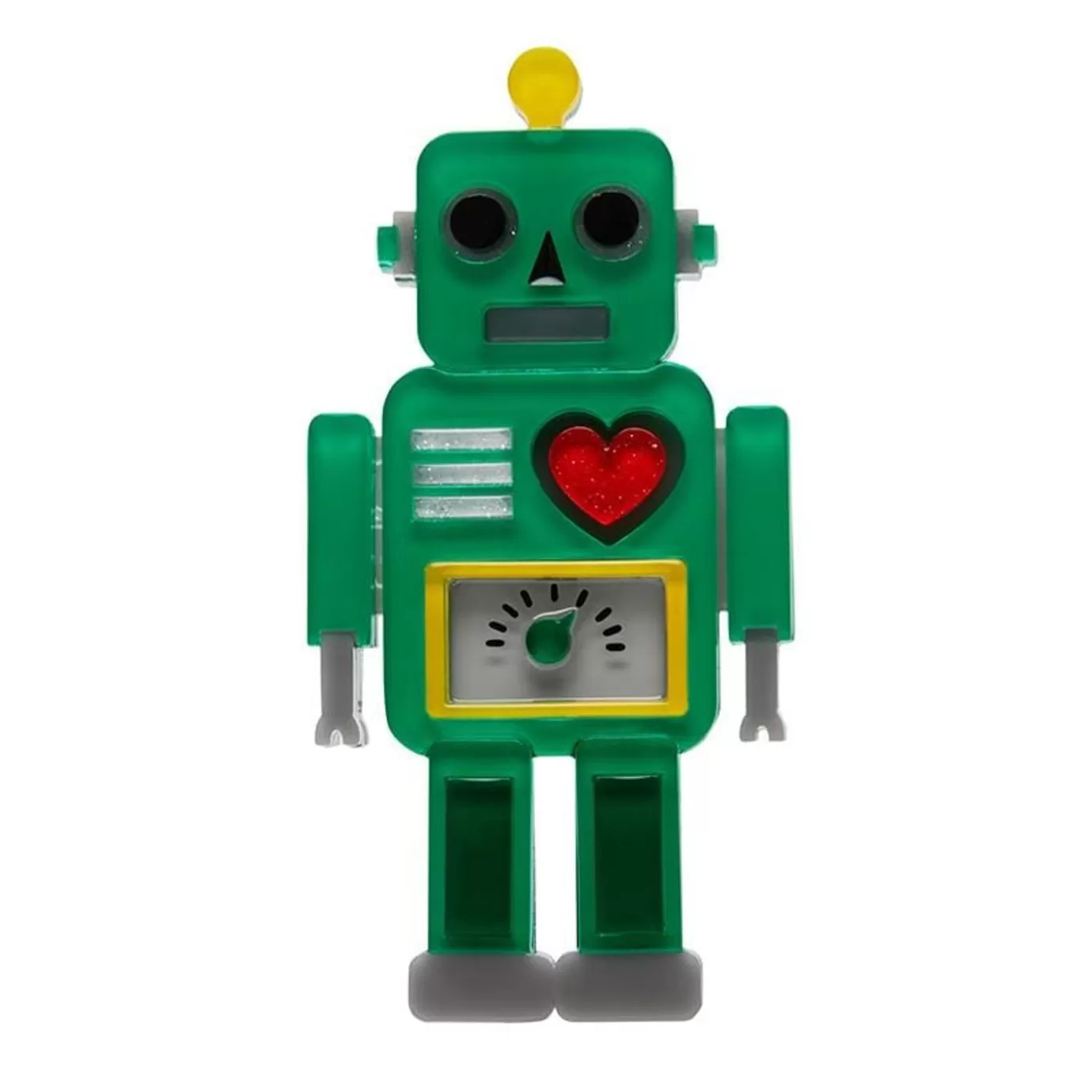 Erstwilder Nuts And Bolts Robot Brooch* Brooches