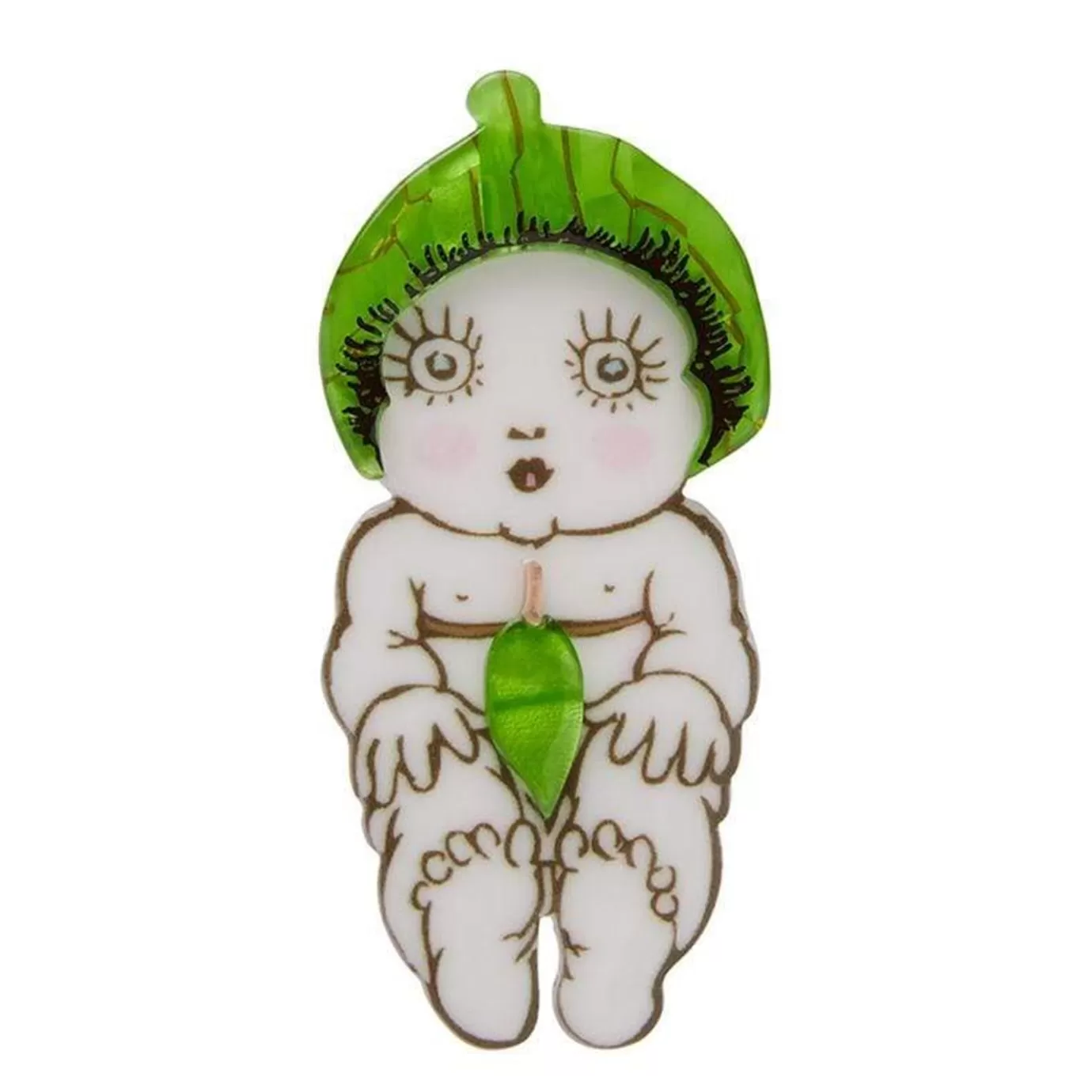 Erstwilder Nuttybub Brooch* Brooches