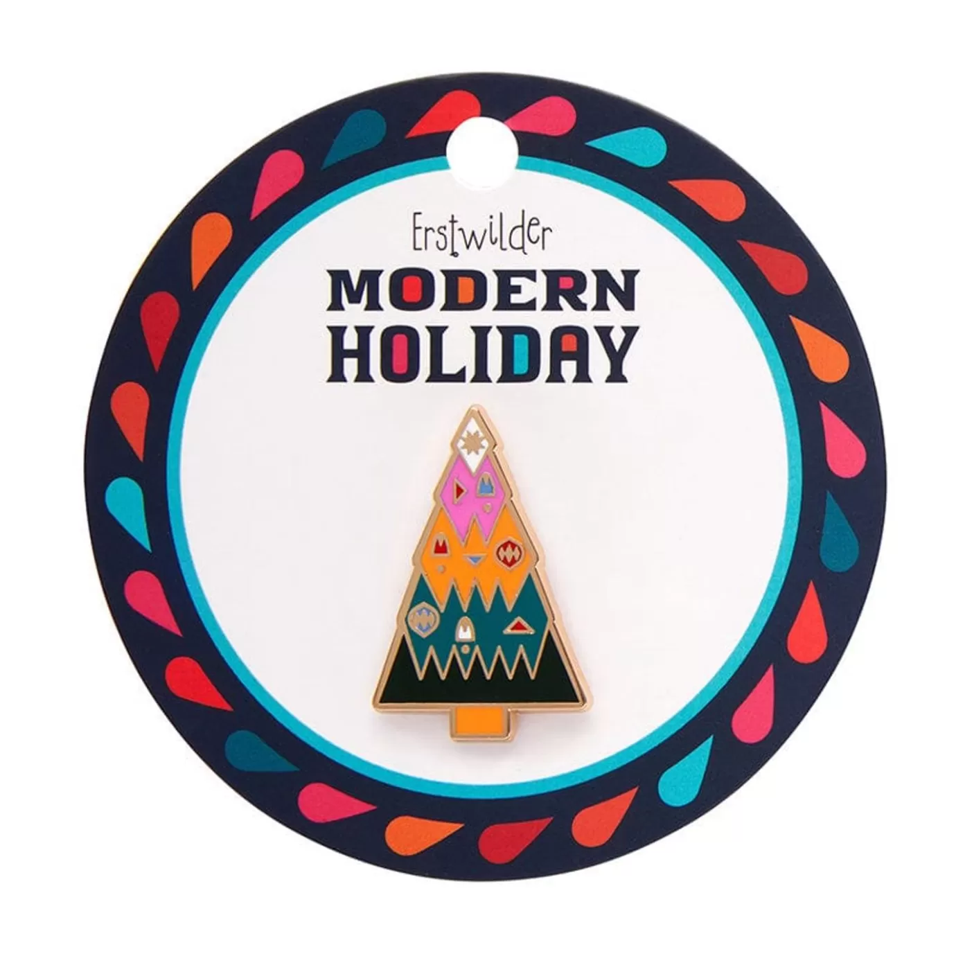 Erstwilder O Christmas Tree Enamel Pin* Enamel Pins