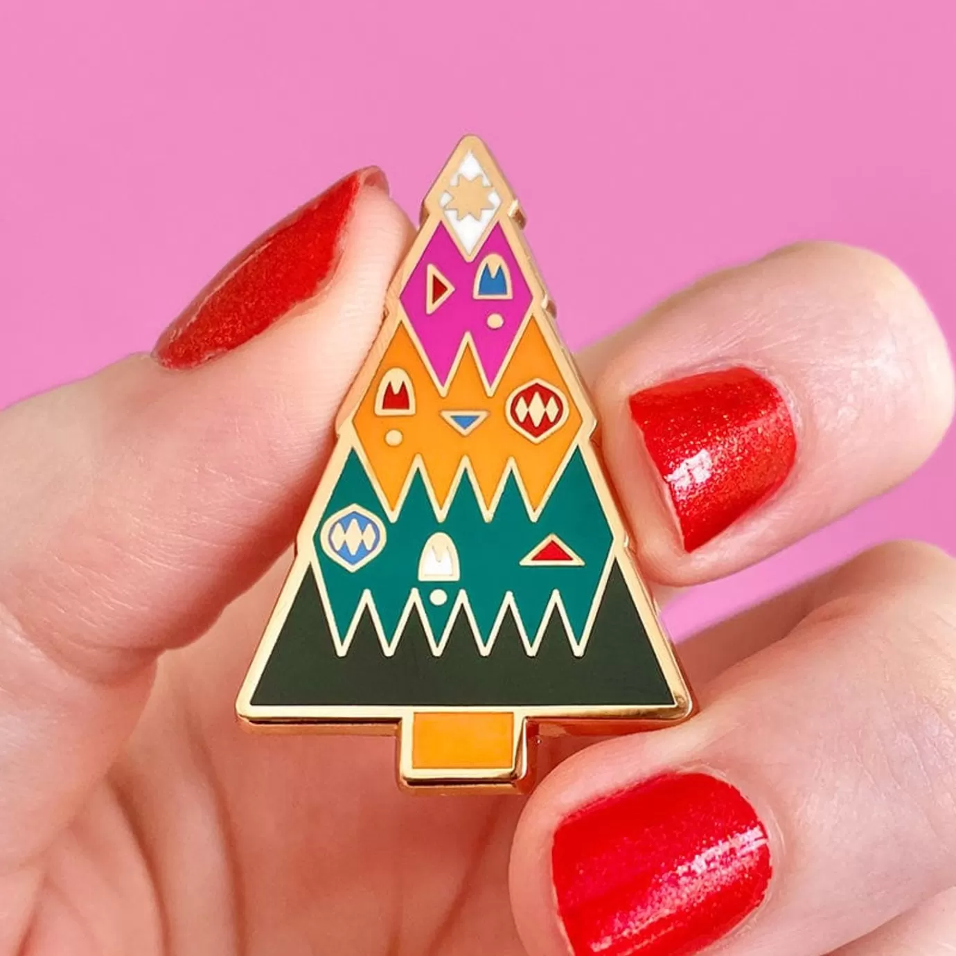 Erstwilder O Christmas Tree Enamel Pin* Enamel Pins