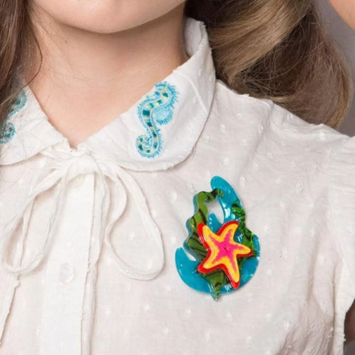 Erstwilder Ocean Wish Brooch* Brooches
