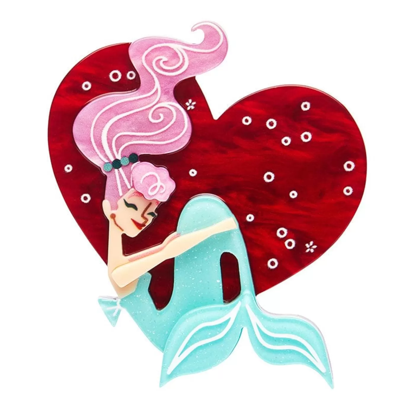 Erstwilder Oceans Of Love Brooch* Brooches
